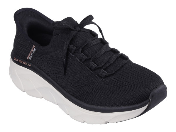 Skechers Damen Sneaker D Lux Walker 2.0 Thrill Movement schwarz